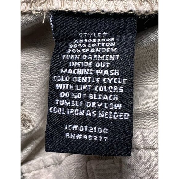 Sanctuary Womens Tan Camo Lightweight Pockets Chino Cuffed Hem Shorts Sz M New - Picture 6 of 8